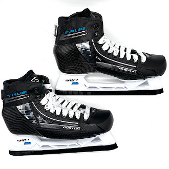 Felix Sandstrom - Patins de gardien True SVH Custom - NHL Pro Stock - Taille 10